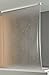 ECO-DuR 4024879000219 Kassetten Duschrollo 134 cm weiß - Seerosen beige