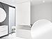 BASIC DUSCHROLLO 100x240 CM UNI WEISS DUSCHVORHANG! SHOWER ROLLO CURTAIN
