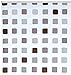 Kleine Wolke Duschrollo für Leerkasette Farbe Grau 128 x 240 cm