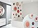 HALB-KASSETTEN DUSCHROLLO 60 cm EXTRA BREIT MODELL COLORFUL DUSCHVORHANG WEISS BRAUN ROT ORANGE GRAU PINK! SHOWER ROLLO CURTAIN!