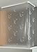 ECO-DuR 4024879001117 Kassetten ECK Duschrollo 137 x 62 cm weiß - Fische weiß