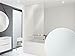 HALB-KASSETTEN DUSCHROLLO 60 cm BREIT 3D OPTIK MOSAIK TRANSPARENT DUSCHVORHANG 60x240 CM! SHOWER ROLLO CURTAIN