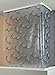 ECO-DuR 4024879002480 Kassetten ECK Duschrollo 137 x 62 cm silber - Ocean blauweiß