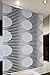BASIC DUSCHROLLO 60x240 CM MODELL LOCA DUSCHVORHANG SCHWARZ WEISS! SHOWER ROLLO CURTAIN BLACK!!