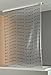 ECO-DuR 4024879003111 Kassetten Duschrollo 134 cm weiß - Shower grau