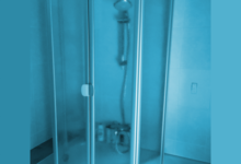 Duschkabine Badewanne vorgestellt
